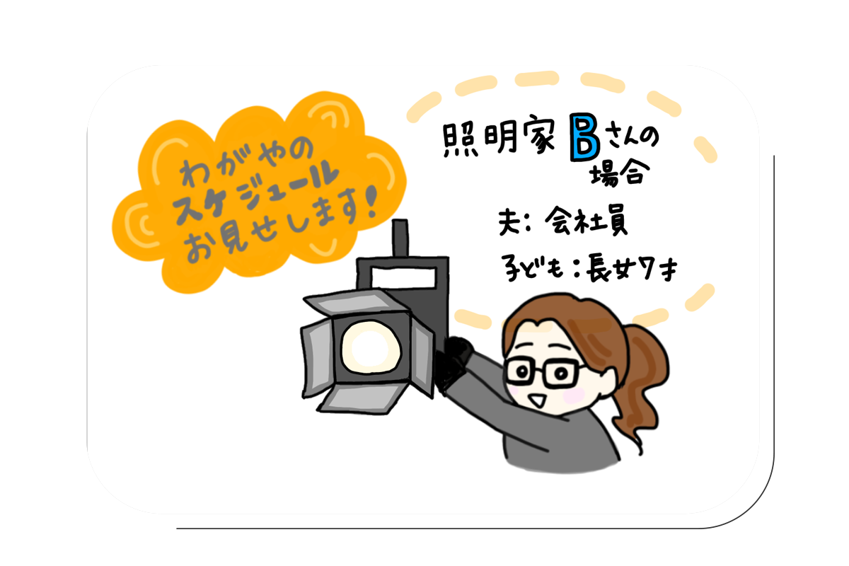 わがやのスケジュールお見せします!③